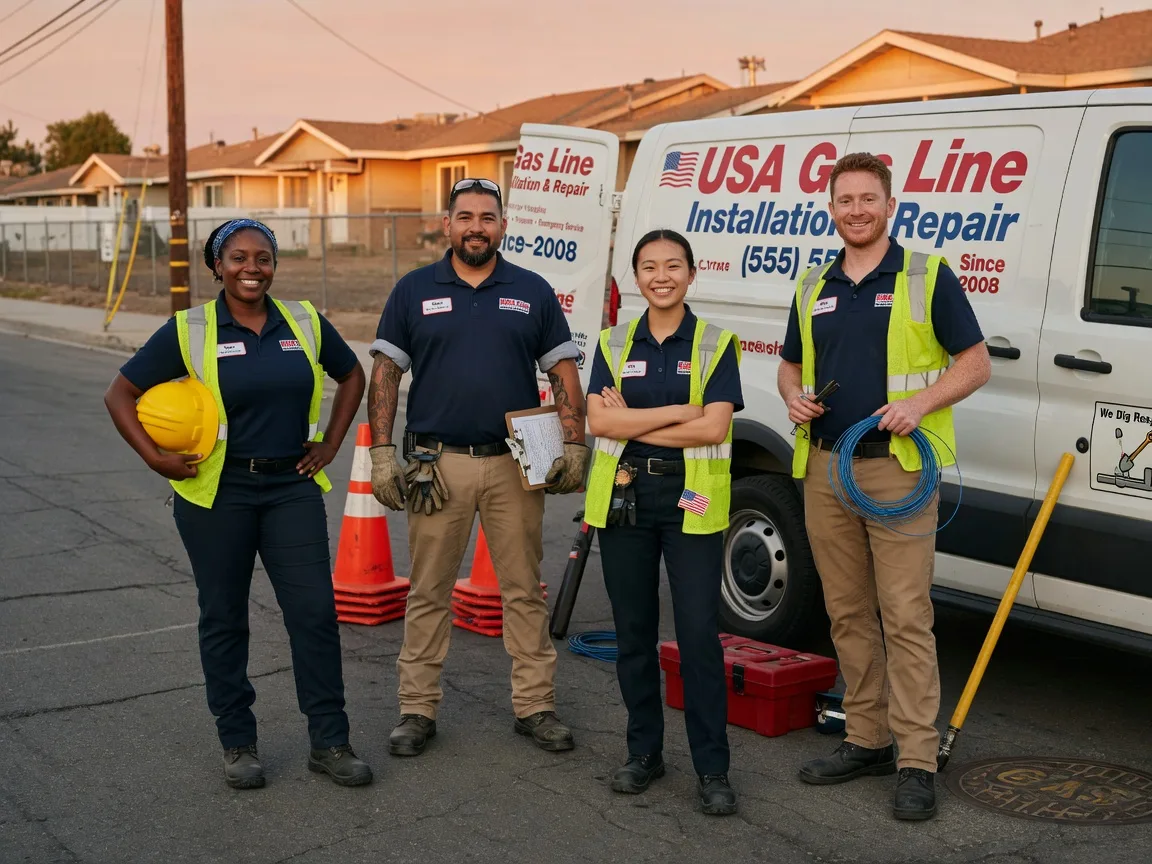 Gas Line Installation company in Fenwick, WV